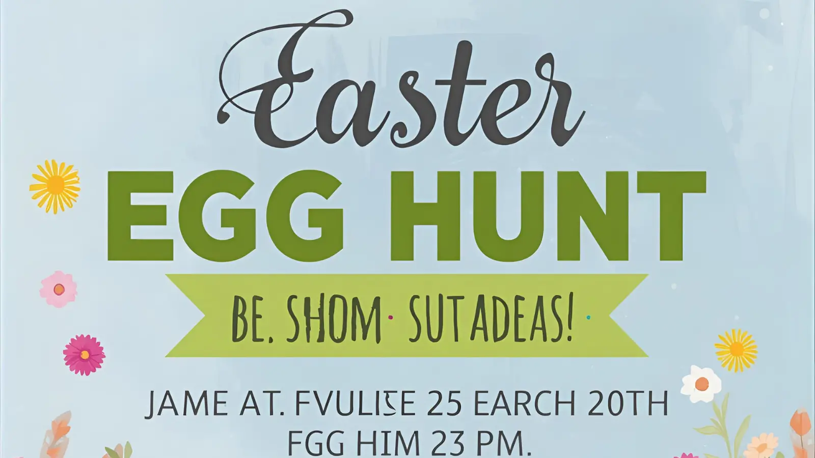 Easter Egg Hunt Clues Riddles