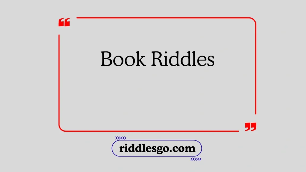 Book Riddles