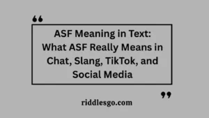 ASF Meaning in Text: What ASF Really Means in Chat, Slang, TikTok, and Social Media