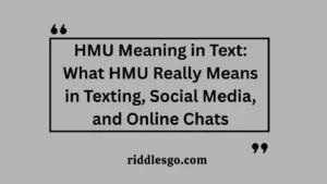 HMU Meaning in Text: What HMU Really Means in Texting, Social Media, and Online Chats
