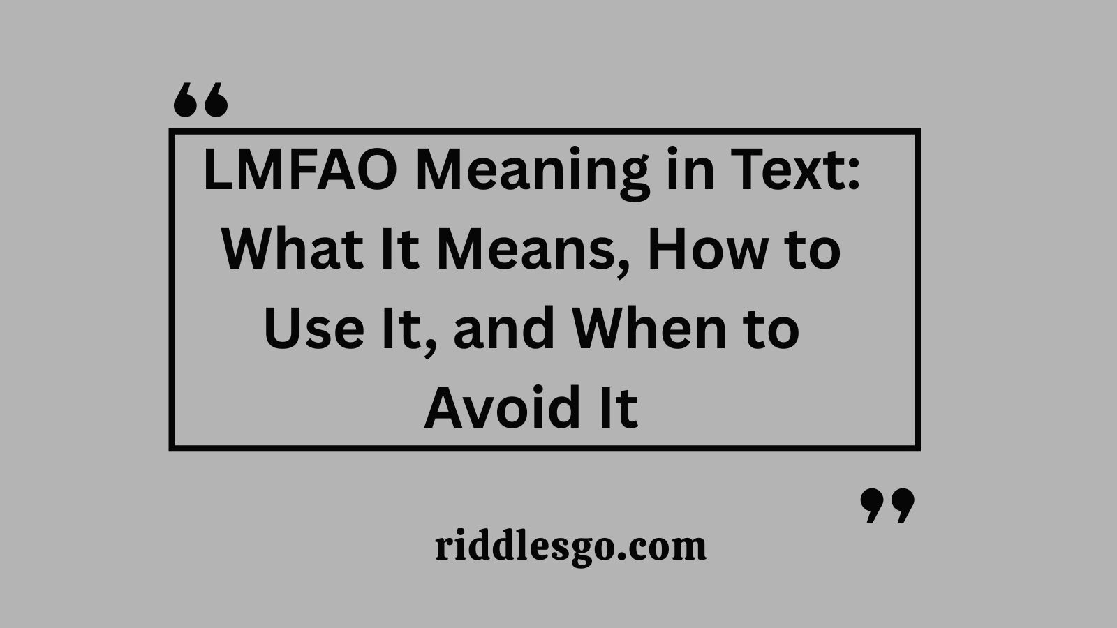 LMFAO Meaning in Text: What It Means, How to Use It, and When to Avoid It
